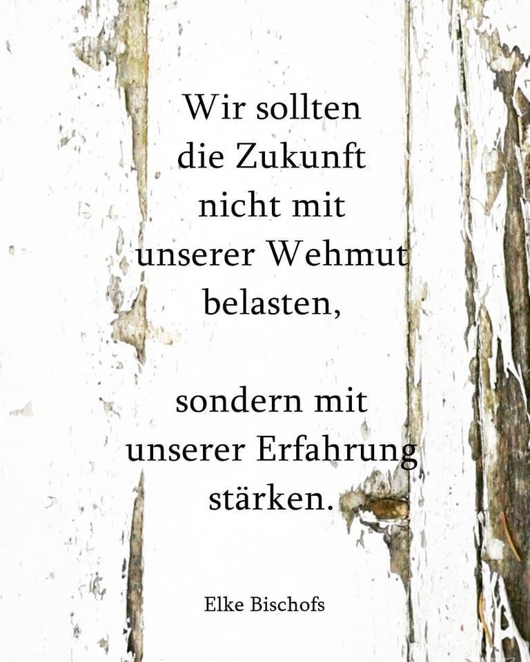 im R&uuml;ckspiegel kann man die Zukunft nicht betrachten. Elke Bischofs